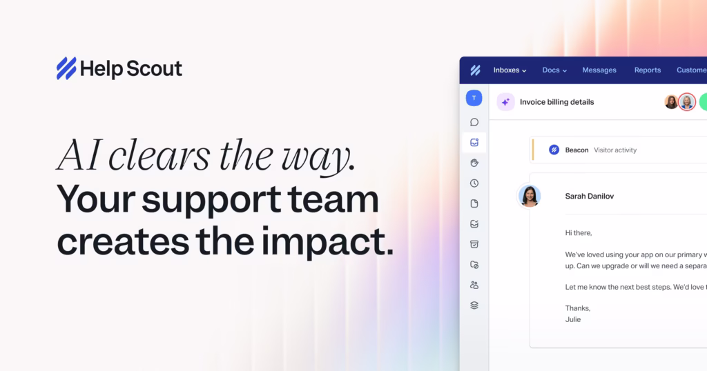 help scout shared inbox