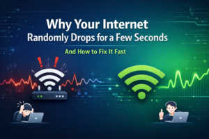 Internet Randomly Drops for a Few Seconds