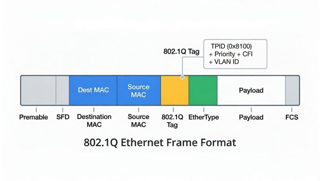 802.1Q Frame Format